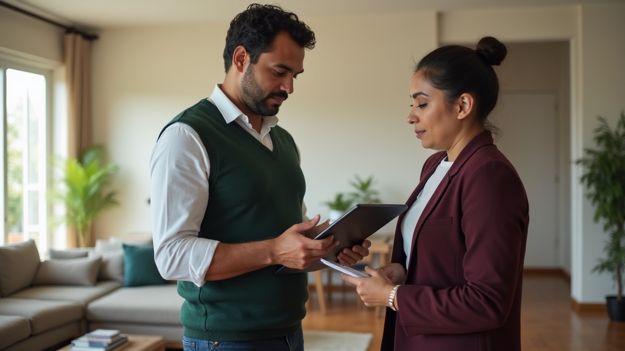 Property review by landlord